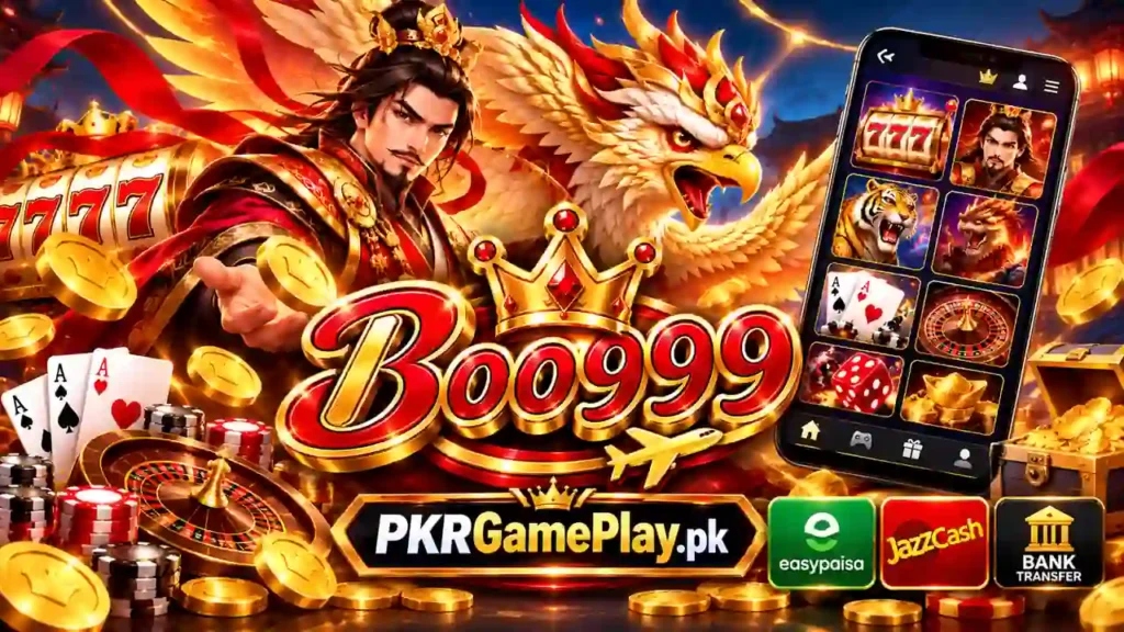 Boo999 Game in Pakistan with Android games and payment options