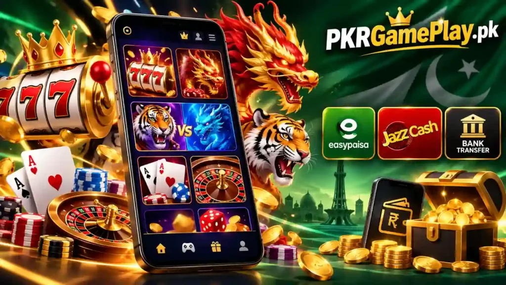 888PKR Game banner showing mobile games, payment options and PKRGamePlay branding