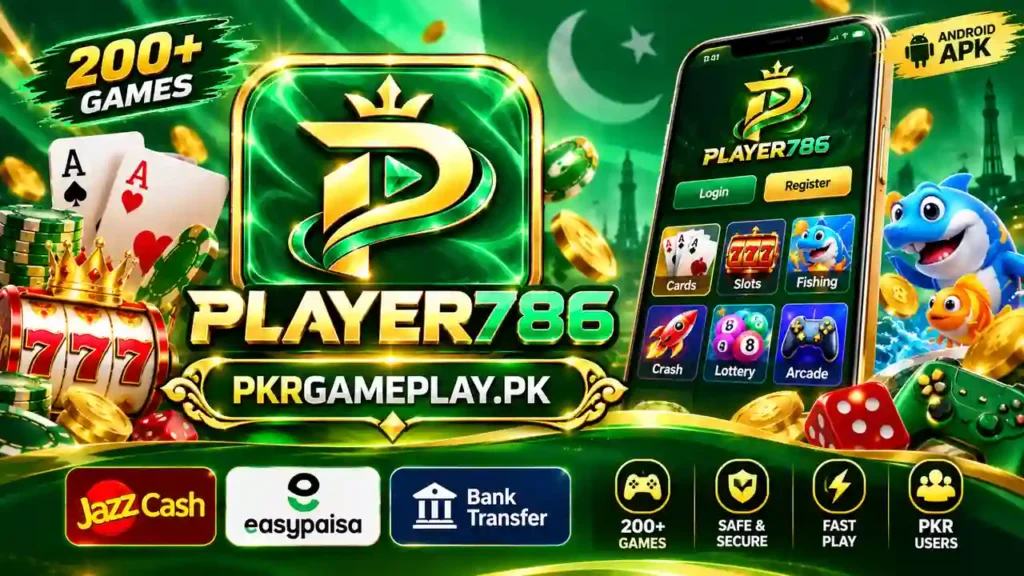 Player786 Game Pakistan V3.89.4 APK download banner